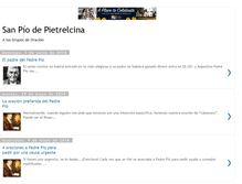 Tablet Screenshot of padrepiomexico.org